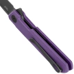 Bestechman Mini Dundee DD Knife Purple G10, Black PVD D2 by Ostap Hel (BMK08D)