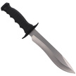 Muela 85-181 Black Rubber Knife, Satin 420H