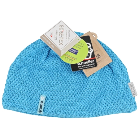 Czapka Kama Merino Wool/Acrylic Gore-Tex Infinium Windstopper, Cyan (AW62-115)