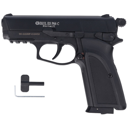 Pistolet wiatrówka Voltran Ekol ES P66C Matte Black 4.5 mm