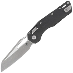 Nóż składany Microtech MSI S/E Ram-Lok Black Fluted G10, Apocalyptic M390MK by Tony Marfione (210-10APFLGTBK)