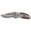 Nóż składany Herbertz CJH Pakka Wood/Steel, Satin 420 (256410 - 44199)