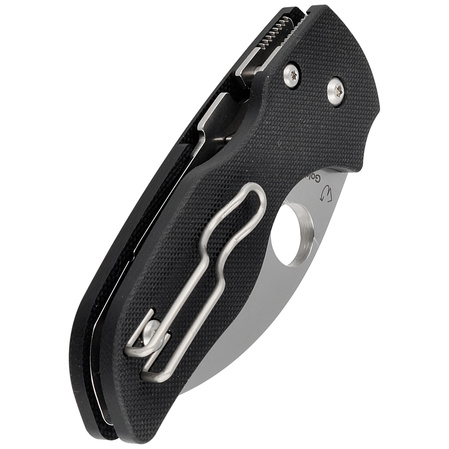 Spyderco Lil' Native Black G10, Satin CPM S30V by Eric Glesser (C230GPWC)