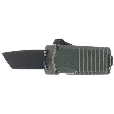 Nóż automatyczny OTF Tekto A2 Badger Mini T/E OD Green Aluminium, Black D2