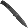 Civivi Knife Caetus Black Burlap Micarta, Black Stonewashed 14C28N (C21025C-2)