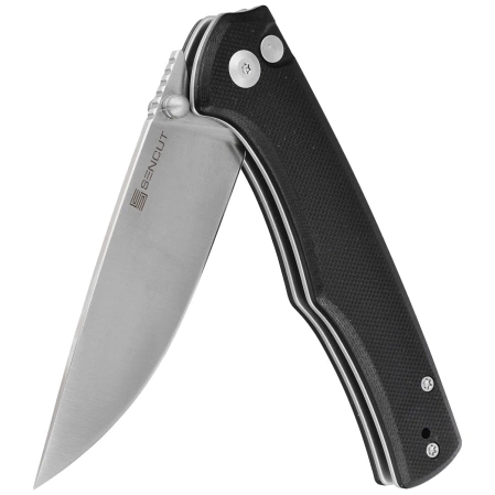 Sencut Crowley Black G10, Satin D2 knife (S21012-4)