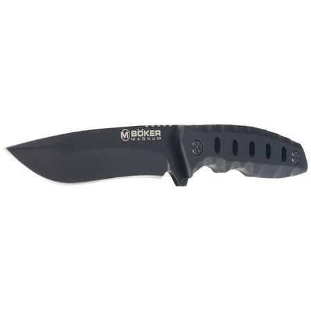 Nóż Böker Magnum Oblong Black Synthetic, Gray Coated 440A (02RY689)