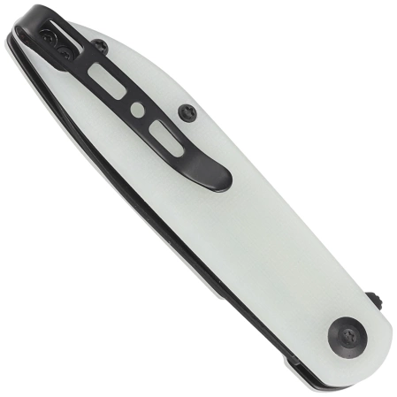 Nóż składany Sencut Bocll II Natural G10, Black Stonewashed D2 by Brad Zinker (S22019-2)