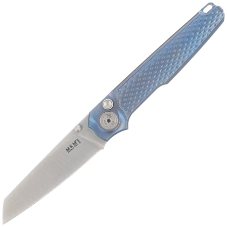 Nóż składany MKM Miura Blue Titanium, Satin M390 by Simone Tonolli (MK MI-TBL)