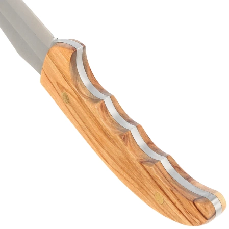 Muela Azor-13OL Olive Wood Knife, Satin X50CrMoV15