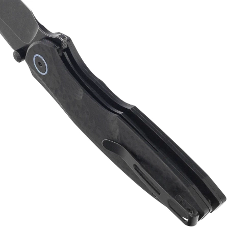 Remette RT-Cool Whale Knife Black G10, Titanium / Stonewashed 14C28N (RTCL-G2)