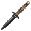 Nóż boot K25 RK-32206 Coyote ABS/Black Rubber, Black Titanium 7Cr17Mov