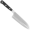 MAM Santoku Granton Edge Black Polimer, Polished X30Cr13 (66903)