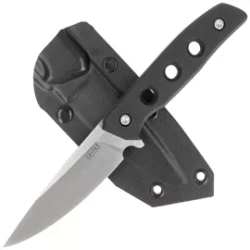Za-Pas Knives Ambro Black G10, Satin D2 (AM-SAT-G10-BL)