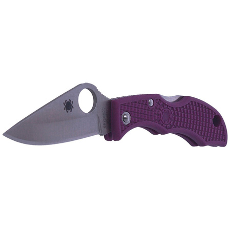 Nóż składany Spyderco Ladybug 3 FRN Purple Plain (LPRP3)