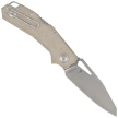 Viper Alfa Knife Green Canvas Micarta, Stonewashed MagnaCut by Simone Tonolli (V6022CG)