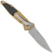 Microtech Socom Elite Auto S/E Automatic Knife Tan Aluminum, Apocalyptic P/S M390 by Tony Marfione (160A-11APTA)