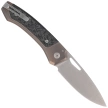 Nóż składany LionSteel Twain Bronze Titanium/Carbon Fiber, Satin MagnaCut by Gianni Pauletta (TW BR CF)