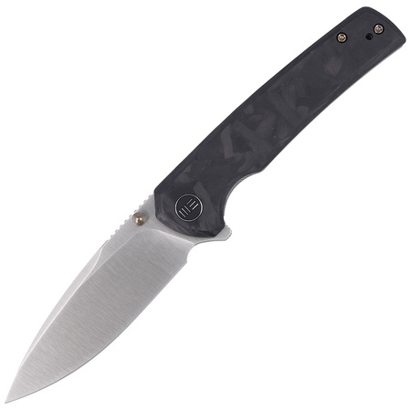 Nóż składany WeKnife Subjugator Gray Titanium/Marble Carbon Fiber, Satin CPM 20CV (WE21014D-1)