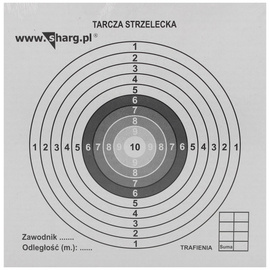 Tarcze strzeleckie Sharg 140x140mm 50szt (50-01)