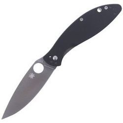 Nóż składany Spyderco Astute G-10 Black Plain (C252GP)