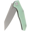 Kubey Flash KU158I Knife Jade G10, Bead Blasted AUS-10
