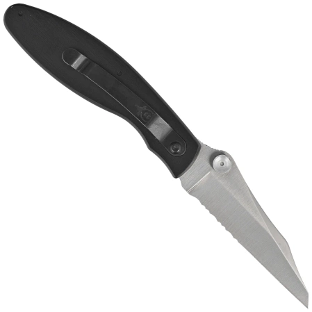 Muela KSC-7OL Black Aluminum/Olive Wood, Satin P/S 440C Knife