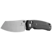 Bestechman Cicada's Wing Knife Black G10, Stonewashed 10Cr15MoV (BMK06I)