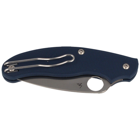 Spyderco UK Penknife FRN Dark Blue CPM S110V Plain (C94PDBL)
