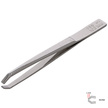 Tweezers bent straight YES Solingen 80mm Nickel plated (96114)