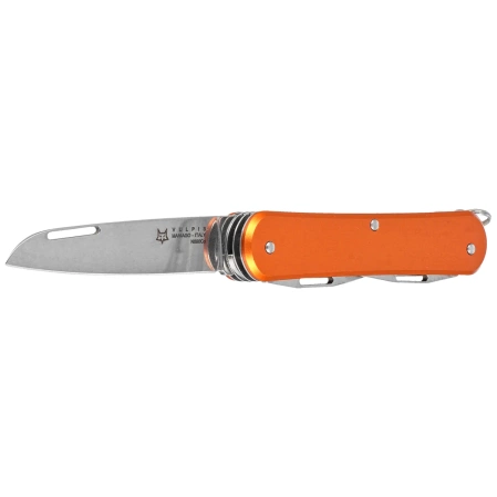 Scyzoryk Fox Vulpis S4 Orange Aluminium, Polished N690No (FX-VP130-S4 OR)