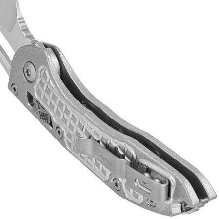 Microtech Marfione Select Stitch Ram-Lok S/E Knife Frag Titanium, Double Vapor Blast HW, Stonewashed M390MK by Borka Blades and Tony Marfione (169RL-10FRMS1)