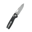 Nóż składany Kubey Bluff Black G10, Sandblasted 14C28N by Garet Caronna (KU248F)