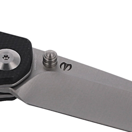 CIVIVI Knife Hadros Black Micarta, Satin Finish by Dylan Mallery (C20004-1)