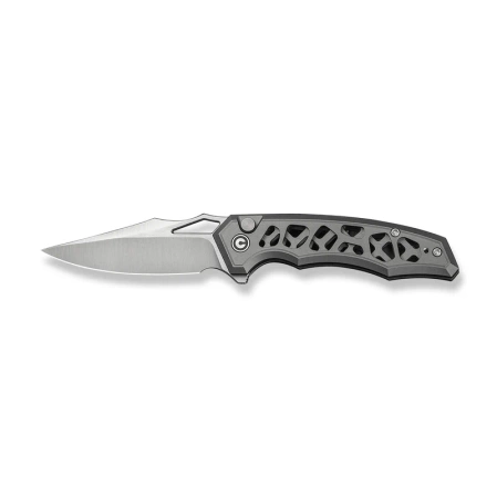 Civivi Anaaki Knife Gray Aluminum, Satin Nitro-V (C24039-2)