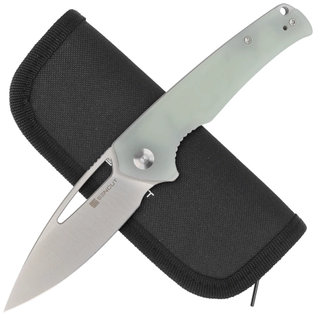 Sencut Mims Natural G10, Satin 9Cr18MoV knife (S21013-2)