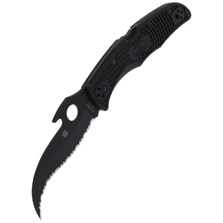 Spyderco Matriarch 2 FRN Emerson Opener Black Blade Knife (C12SBBK2W)