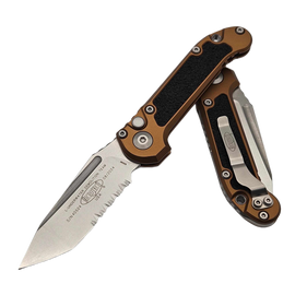 Nóż automatyczny Microtech LUDT Gen III T/E Tan Aluminium, Stonewashed P/S M390MK by Tony Marfione (1136-11TA)