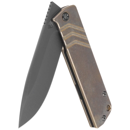 Nóż składany Medford The Antik Drop Point, Bronze Titanium, Black HW, DLC Clip, Black DLC S45VN (MK2114PD-36A1-TPCP-BN)