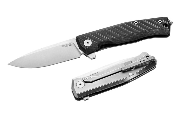 Nóż składany LionSteel Myto Carbon Fiber, Satin M390 by Molletta (MT01 CF)