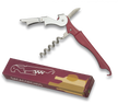 Otwieracz do wina Top Cutlery 2 Steps Maroon Metal, Inox (21128)