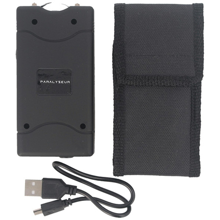 Paralyseur 5 million volt stun gun with flashlight, USB (800)