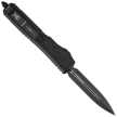 Microtech Makora Signature D/E Black DLC Aluminium/Black Inlays, Black DLC by Tony Marfione (206-1TS)