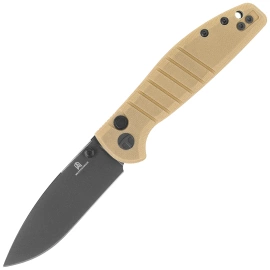 Nóż składany Bestechman Goodboy Jr. Khaki G10, Black PVD D2 by Keanu Alfaro (BMK10F)