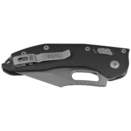 Nóż składany Microtech Stitch Ram-Lok S/E Black Fluted G10, Apocalyptic F/S M390MK by Borka Blades and Tony Marfione (169RL-12APFLGTBK)