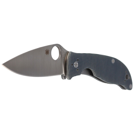 Nóż składany Spyderco Polestar G-10 Grey / BD1 Plain (C220GPGY)