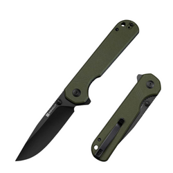 Nóż składany Sencut Aetheris OD Green G10, Black 9Cr18MoV (S24095-2)