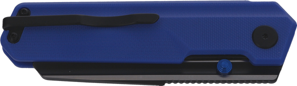 Nóż składany Bestech Tardis Blue G10, Black DLC/Satin D2 by Ostap Hel (BG54G)