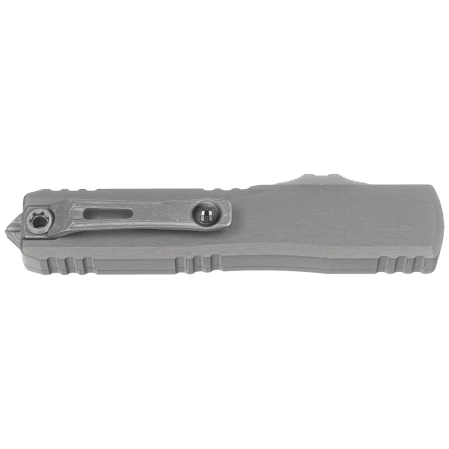 Nóż automatyczny OTF Microtech Ultratech Gen III ZBP D/E Natural Clear Aluminium, Apocalyptic M390MK by Tony Marfione (1122-10APNC)