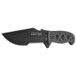 K25 RK-31824 Knife Grey Aluminum, Black Titanium 7Cr17Mov